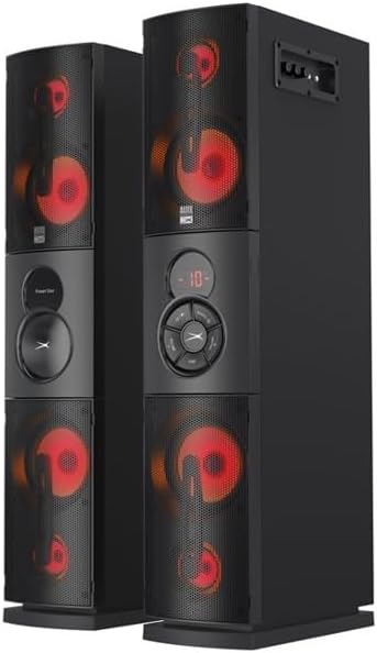 Altec Lansing ABT385 Power Duo Bluetooth Tower Speaker Set