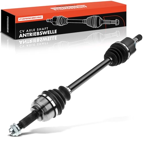 Frankberg Arbre de Transmission Boîte de vitesses manuelle Essieu Avant Gauche Compatible avec Micra C+C III K12 Micra III K12 Note E11 NE11 Remplacer# 39101BC55A