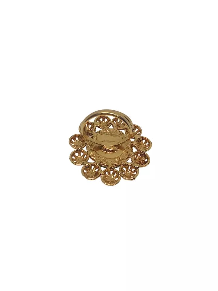 Bague Kundan ajustable pour en finir avec les problèmes de taille