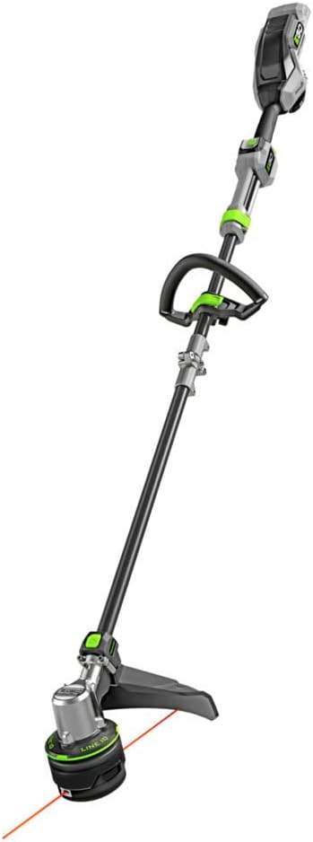 EGO POWER+ String Trimmer, Battery Powered, 16" Trimmer for Weeds and Grass with POWERLOAD, Telescopic Carbon Fiber Shaft, Battery and Charger Not Included - ST1610T