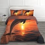 Couette 220x240 4 Saisons Dauphin Decoration - Duvet Douce et Chaude, Couette...