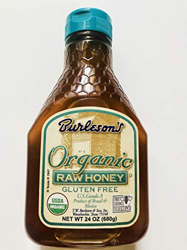 Burleson's Organic Raw Honey 24 oz 1 pk
