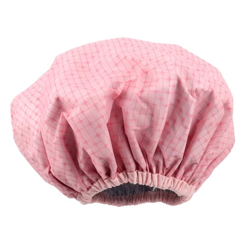 VICASKY Bonnet De Douche Thermique à Vapeur Double Pour Soin Profond Des Cheveux Imperméable Réutilisable Maintien Chaleur Adapté Aux Cheveux Longs Bonnet Soin Masque Capillaire