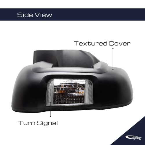 Spieg Ch1320376 Driver Side Mirror Replacement For Ram Promaster 1500 2500 3500 2014-2019 Power Heated W/Turn Signal Light Left (Lh) #TOP3