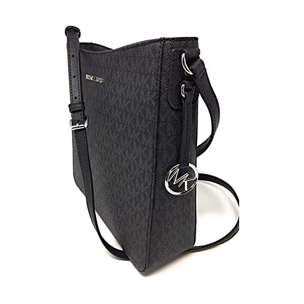 Michael-Kors-Jet-Set-NS-Travel-Messenger-Bag-BlackBlack Michael Kors Jet Set NS Travel Messenger Bag Black/Black