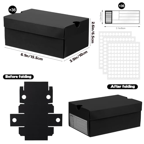 Mini boîte cadeau petit coffret 15.5cm pour biscuits et goûter
