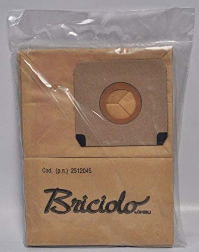 SACCHETTI CARTA PER ASPIRAPOLVERE BRICIOLO COD 2512045 quantità 10 per confezione GHIBLI