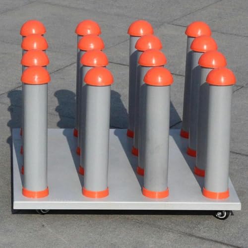 Soporte carrito de almacenamiento de vinilo y rollos de papel