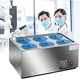 ✔ Sicherheitsheizung: Automatische Konstanttemperaturregelung zur Gewährleistung einer sicheren Wassererwärmung. U-förmiger Heizstab aus Edelstahl, energiesparend. Präzises Thermometer, schnelle Wärmeerkennung und Genauigkeit.
