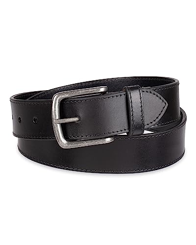 Men's Casual Leather Stitched Belt2