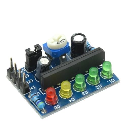 KA2284 DC 3.5V-12V Power Audio Voltage Level Indicator Battery Capacity Indicator Red Green LED for Voltmeter Volume VU Meter
