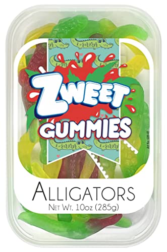 Zweet Gummy Alligators - 10 oz. Tub