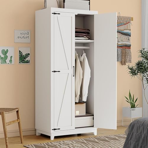 WERSMT Tall Wardrobe Closet image