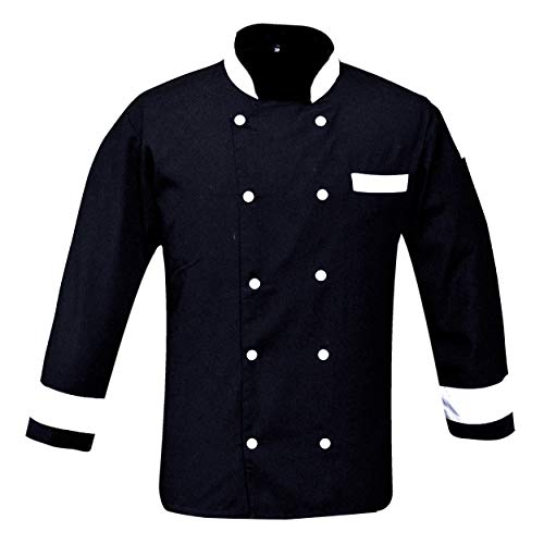 Men's Chef Coat/Chef Jacket Multi-Colored Full Sleeve Chef Coat Size (S-6XL)