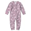 Owlivia Biologisch Katoen Baby Boy Girl Zip Up Sleep N Play, Voetloze Baby Romper, Baby Pyjama met lange mouwen…
