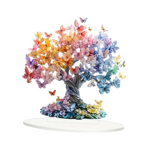 Décoration de table arbre en métal ciselé luxe pour bibliothèque - 8