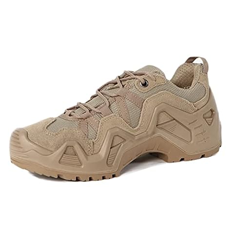 Taktyczne buty bojowe, Męskie taktyczne buty pustynne Khaki czarne 39-45 EU(Khaki,44 EU)