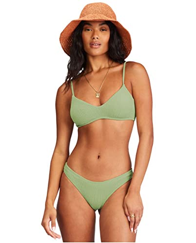 Billabong Damen Sommer High Bralette Top Bikini, Agave, XL