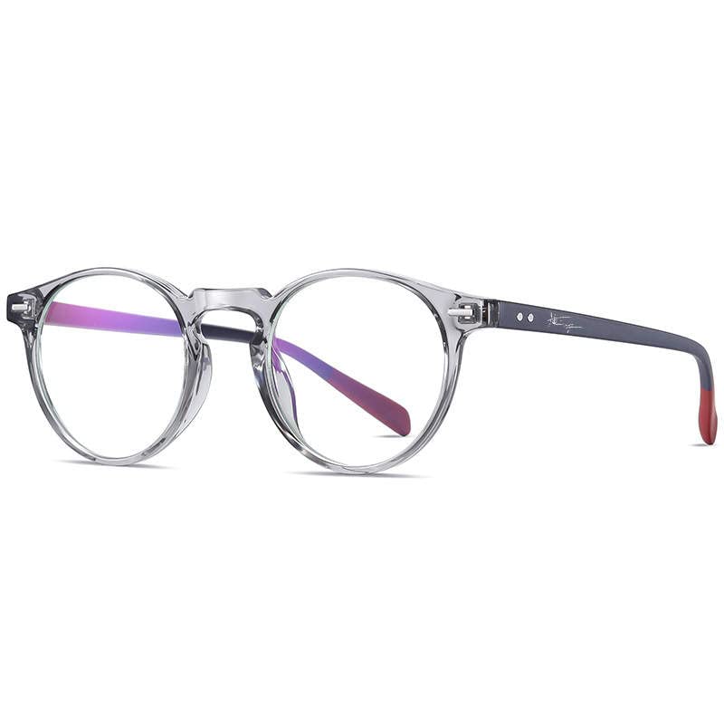 Image of HMNGY Blue Light Blocking Glasses Men /Women, Retro Frame Eyeglasses, Anti Eye Strain Phone Computer Glasses
