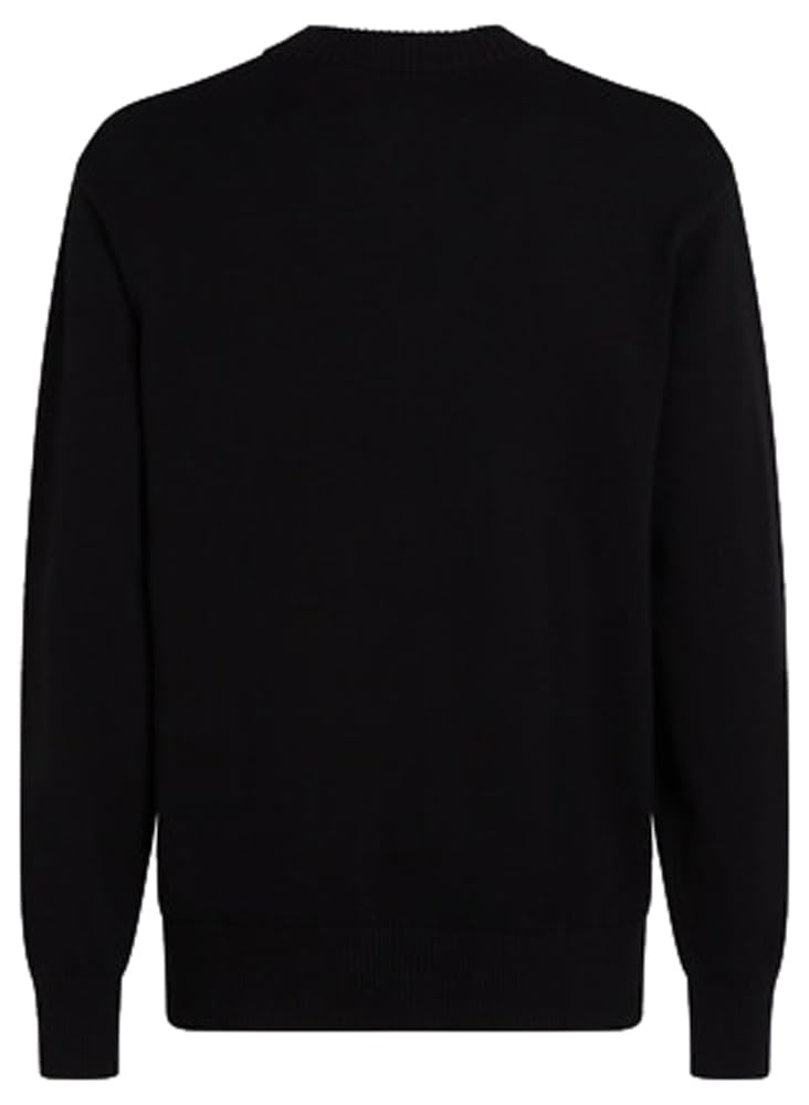 Karl Lagerfeld Jeans, Męski, Sweter Z Dzianiny Z Logo, Regular Fit