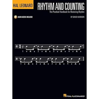 Hal Leonard Rhythm And Counting | Practical Rhythm Training and Music Theory Guide with Online Audio for All Instruments and Voice | Counting Method Exercises for Students Teachers and Self Study