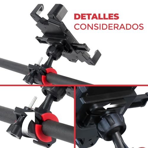 MP MARCHPEREIRA Soporte Móvil Bicicleta, Soporte Móvil Patinete, Universal 360º Rotación Desmontable, Soporte para iPhone y Smartphones, 4.5"-7.0", Protección Segura, Porta Teléfono Montaña - imagen 6