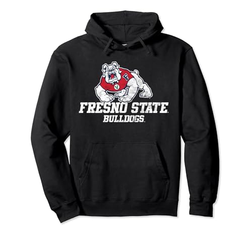 Fresno State University Bulldogs Large Pullover Hoodie