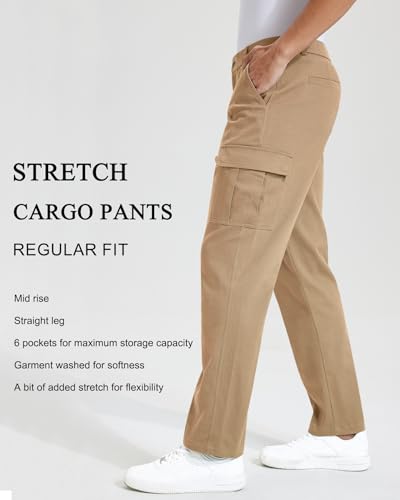 Image of Men's Cargo Pants Stretch Work Pants