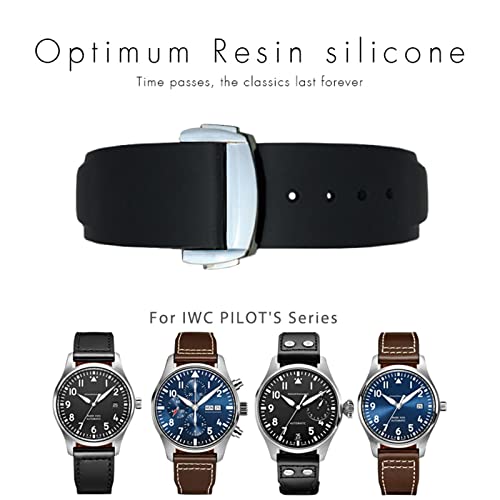 Passant de montre 22mm caoutchouc PURYN IWC Pilot Chronographe - 2