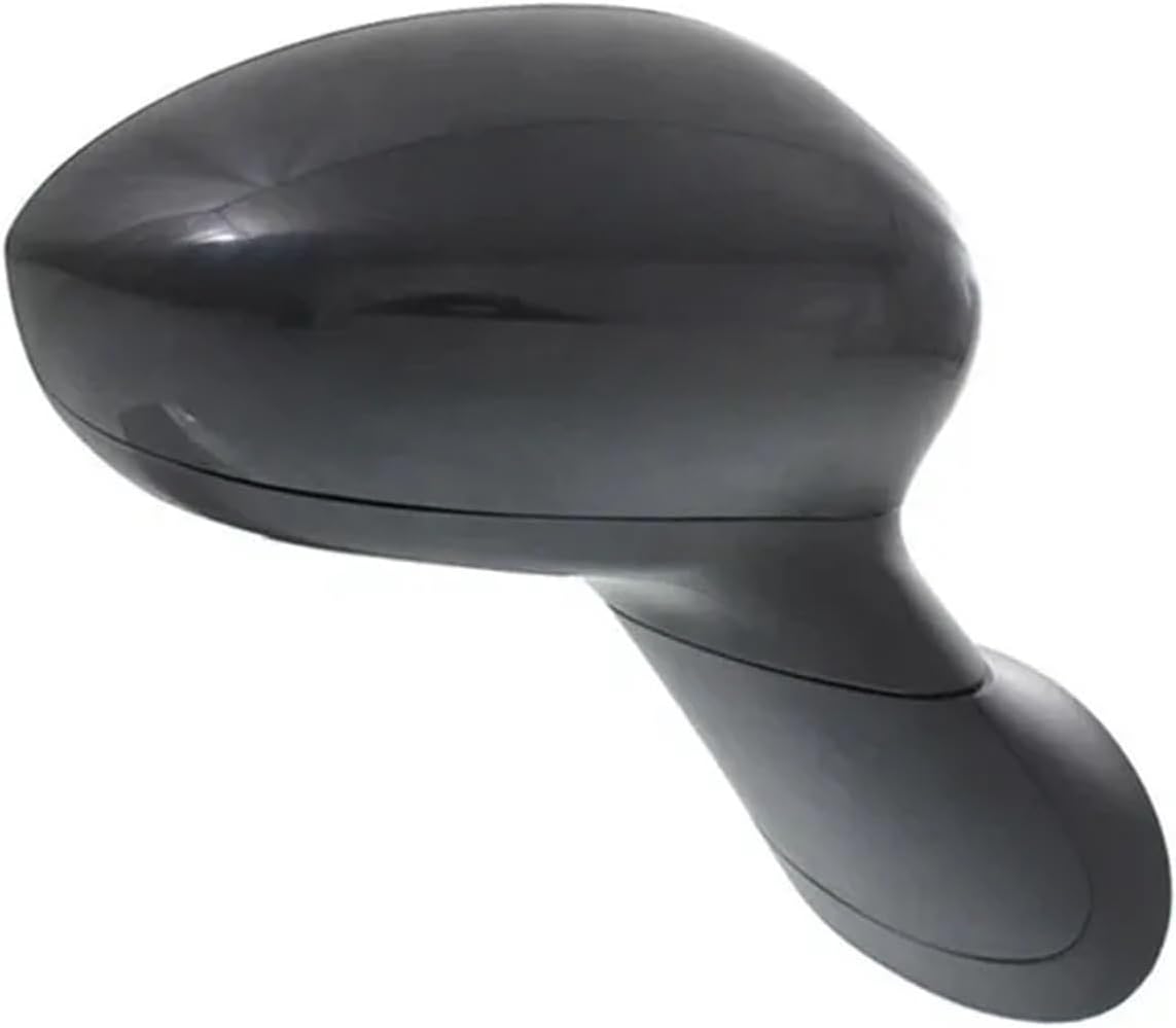 Compatible For Fiat 500 2012 2013 2014 2015 2016 2017 Car Rearview Rear View Mirror Assembly Side Outer Mirror Assembly(Chrome Left)