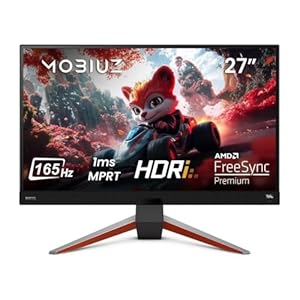 BenQ MOBIUZ EX2710Q Écran Gaming 27" QHD HDRi IPS, 165Hz, 1 ms FreeSync Premium