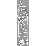 Stempel Kirche Rayher 2801000, Stempel, Kirche, 4 x 12 cm