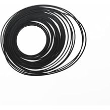 28PCS Pulley Belts Engine Drive Belt Rubber Transmission Belt for RC Car Robot DIY Model Toy Accessories