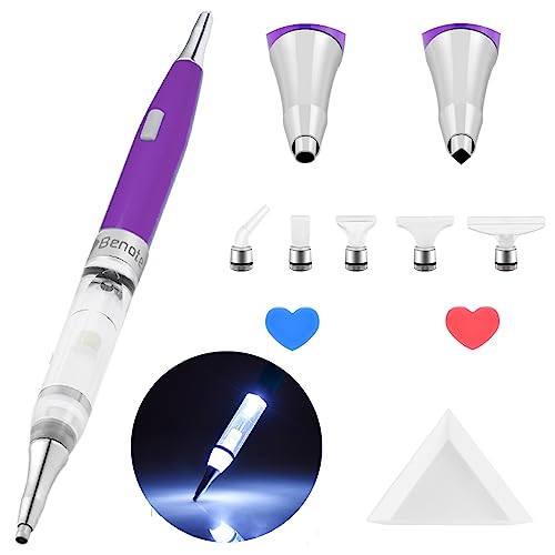 Benote Original Diamond Art Painting Pen Lighted Drill