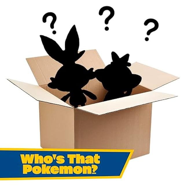 Pokemon Sword and Shield 8 Plush Mystery Blind Box 2-Pack - Receive 2 of 6 Assorted Generation 8 Stuffed Animal Character Toy Figures - Styles Vary - Gift for Kids, Boys, Girls