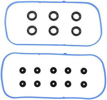 DNJ VC285G Valve Cover Gasket with Grommets for 03-10 Honda, Acura, Saturn, Vue, TL, MDX, RL, Accord, Pilot, Odyssey, Ridgeline, 3.0L-3.7L, V6, SOHC, Naturally Aspirated