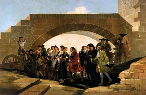 Reproduction d'art Le Mariage de Goya, une impression d'affiches sur toile