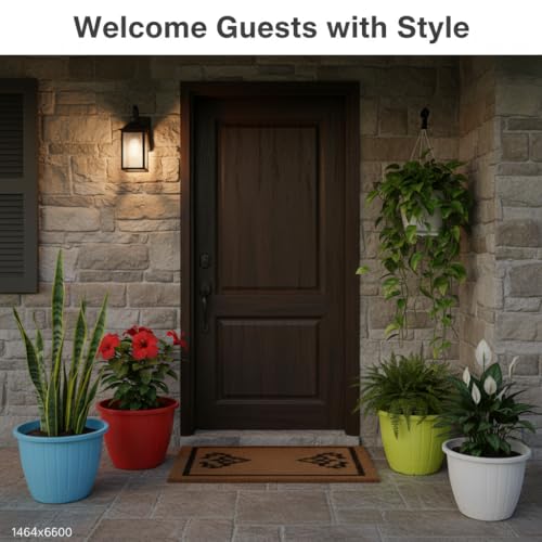 Image of Go Hooked Sunshine Flower Pot /Planters for Home Decor, Plastic Pots for Gardening /Home, Flower Pots Indoor-Outdoor & Planter for Plants (Multicolor) (Pack of 3)
