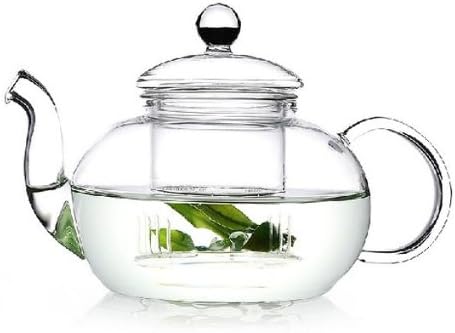 Heat Resisting Glass Teapot Filter Tank Tea Pot 600ml