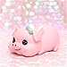 Produktbild Rosa Gehorte Sparschwein Drop Resistent Sparschwein Harz Handwerk Geschenk Cartoon Schwein Desktop Dekoration Sparschwein Geburtstagsgeschenk kreativ Kindertag Geschenk, Bild 1, 4.5 * 7.08in