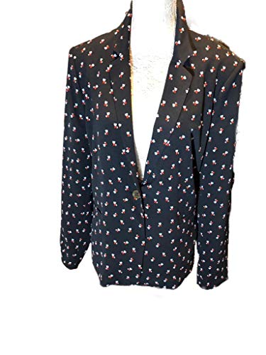 ANDAMIO Blazer Estampado Marino Talla 46