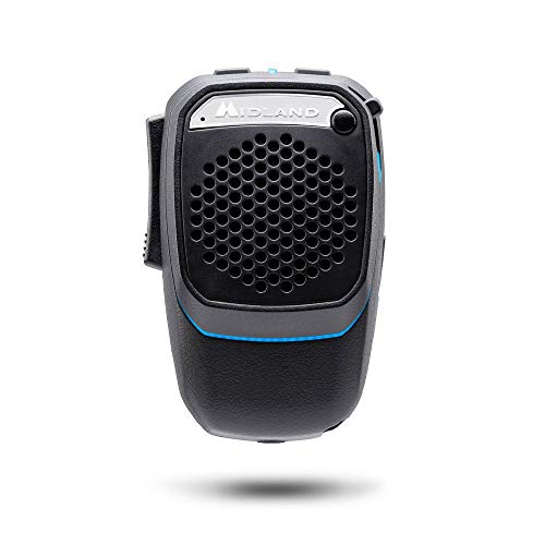 Midland Micrófono Inalámbrico Bluetooth Dual Mike para CB Talk con altavoz y modo analógico 2