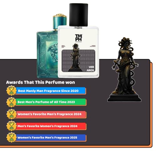 Image of TMPerfumehouse VER AROS EDP for Men | Sweet, Fresh & Long Lasting Perfume Spray | Vanilla, Aromatic & Green Fragrance | Luxury Gift for Him | TMPH | 50ml