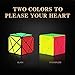 QYTOYS Axis Version Magic Cube 3x3x3, Fluctuation Angle Twisty Puzzle Toy, Durable Stickerless ABS Colorful Cube