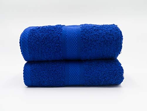 Lex's Linens Pack of 2 100% Combed Cotton Cream Hand Towels