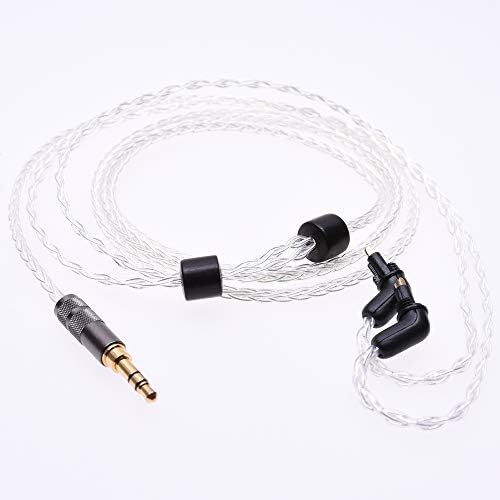 8 Cores 5n OCC Audio Headphone Upgrade Silver Plated Cable For Sony MDR-EX1000 EX800 EX600 Headphone Upgrade Cable