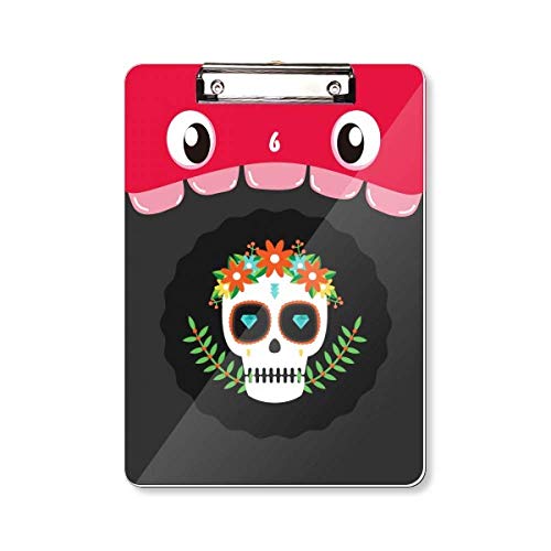 Porte-bloc A4 coloré El Dia de los Muertos pour sublimer vos notes de réunion