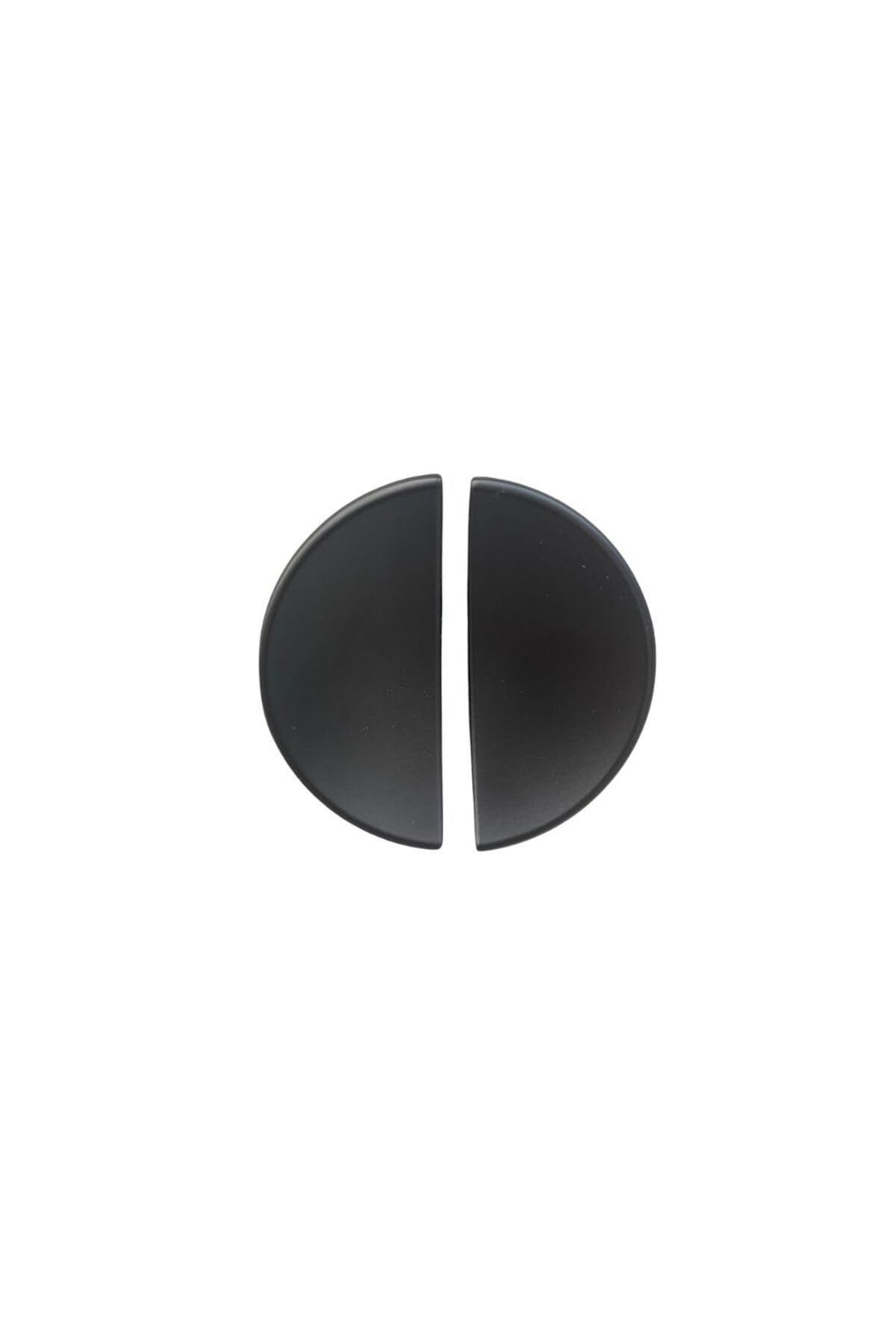 System 4716 Yarım Daire Oval Kulp Siyah Renk Tek Adet 16 Mm Siyah Tek Ebat Ssy4716 0016 Al6