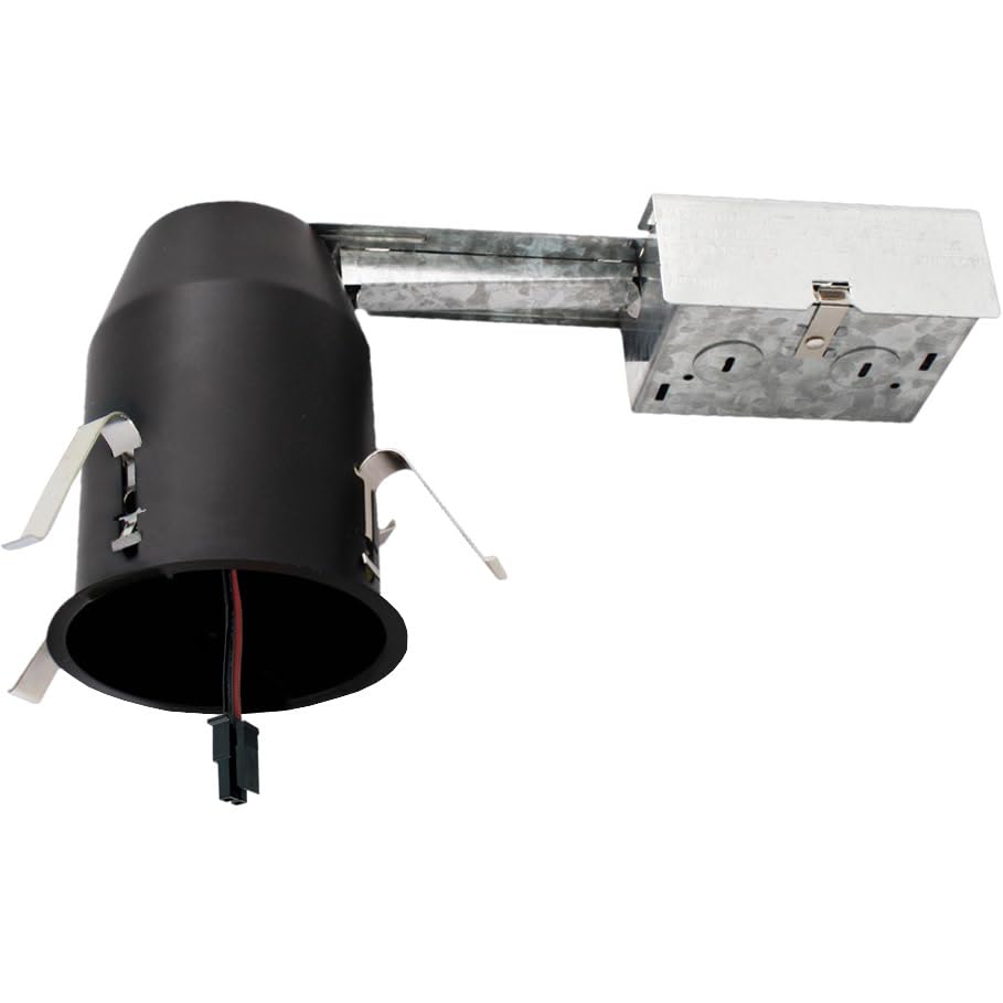 Elco E4LK87RICA The Koto System Remodel Recessed Housing for 4" Trims - Airtight 120 Volt - N/A