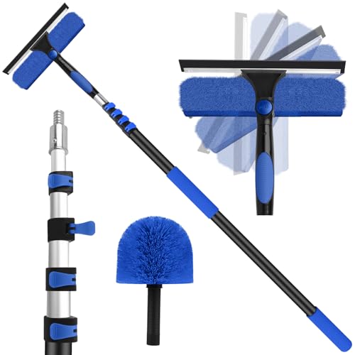 26FT Window Washing Kit with Extension Pole,High...